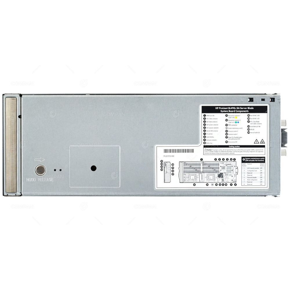 HP PROLIANT BL490C G6 2X INTEL XEON X5650 @ 2.67GHZ 144GB RAM DDR3 1333MHz